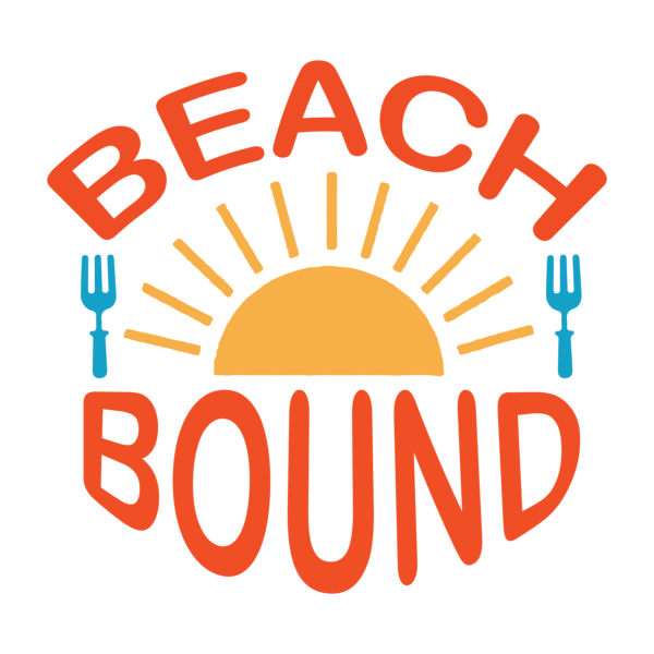 Beach Bound. Summer Printed T-Shirt. - 26 Twenty Uniforms & Print Solutions